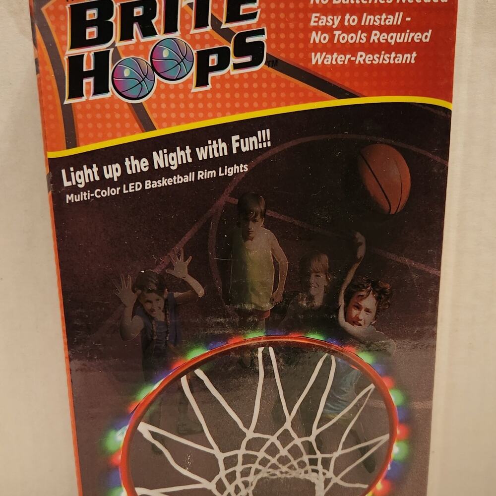 Basketball hoop light